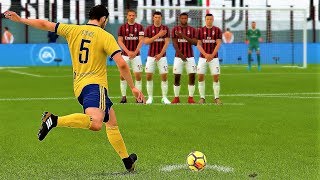 FIFA 18 FREE KICK GOALS COMPILATION 4 [upl. by Thaine772]