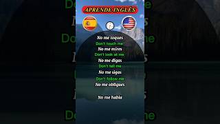 APRENDE INGLÉS🇪🇸amp🇺🇸inglesparalatinos fraseseningles aprendeingles inglesonline ingles [upl. by Frydman]