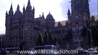 Victoria Terminus Historic railway station in Mumbai [upl. by Hulen]