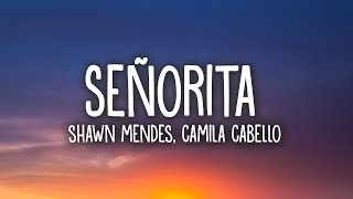 Shawn Mendes Camila Cabello  Señorita Lyrics [upl. by Nimar]