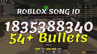 54 Bullets Roblox Song IDsCodes [upl. by Orpheus739]