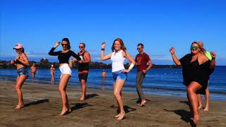 Jerusalema Dance Challenge in Tenerife Canary Islands [upl. by Penny773]