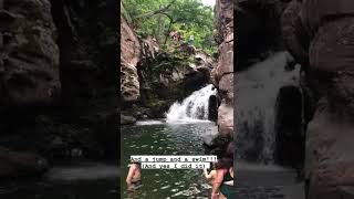 Cliff jumping at fawns peak in upstate NY [upl. by Lletnwahs]