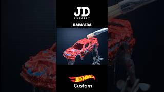 BMW E36 Gang Hotwheels Custom [upl. by Ellon409]