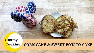 CORN CAKE and SWEET POTATO CAKE  YOO MI COOKING [upl. by Klingel]