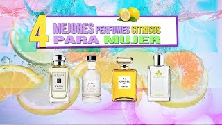 4 de los mejores perfumes citricos para mujer [upl. by Gable281]