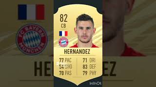 Lucas Hernandez fifa evolution 2024 [upl. by Xel643]