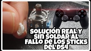 Dualshock 4 Reparar Joystick Analogico mando PS4 Facil Sin Soldar y Solucion al Drift de tu Mando 🎮👍 [upl. by Iznekcam]