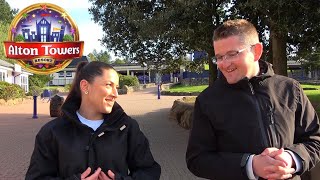 A Very Honest Conversation With The NEW Alton Towers Divisional Director [upl. by Sidon]