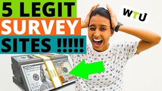 Top 5 Survey Sites that Pays [upl. by Aneleve]