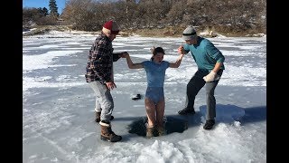 Freezing Polar Dip 2019 Farmington Utah [upl. by Hatty697]