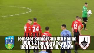 UCD v Longford Town FC Highlights 010518 LSC [upl. by Alemac]