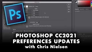 The UPDATED Preferences Settings for Photoshop CC 2021 [upl. by Vassell]