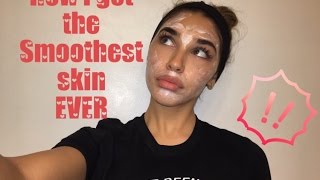 HOW I GET THE SMOOTHEST SKIN EVER Chantel Jeffries [upl. by Verge14]