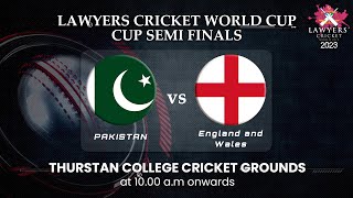 Lawyers Cricket World Cup 2023  Pakistan vs Barristers of England and Wales [upl. by Barnum]