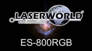 Laserworld  ES800RGB  Evolution Series RGB whitelight projector with ROYALBLUE 445nm [upl. by Randolf369]