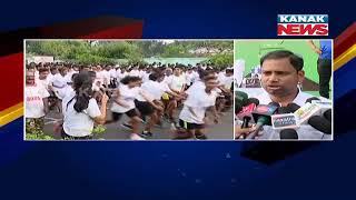 Mini Marathon Organised In Bhubaneswar On The Occasion Of Biju Jayanti [upl. by Imehon]