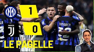 ✍🏻 LE PAGELLE DI INTER  Juventus 🖤💙 [upl. by Nirehtak714]