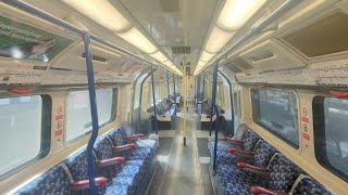 Piccadilly line full journey Cockfosters to Heathrow Terminal 4 ✈️ 14062022 [upl. by Lundeen]