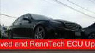 Mercedes Benz C63 RennTech With Resonator Removed [upl. by Beryle]