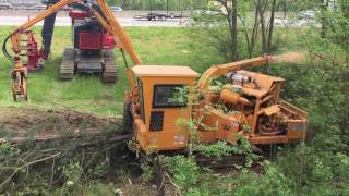 WHOLE TREE TRACK CHIPPER [upl. by Merola32]