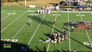 110423 Ferrum College Panthers VS Randolph Macon Yellow Jackets [upl. by Gifferd]