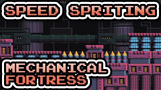 Speed Spriting  Mechanical Fortress [upl. by Atinele]