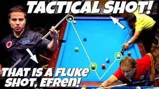 NO ONE BELIEVES THAT EFREN REYES CAN PULLS OFF IMPOSSIBLE KICK COMBO SHOT AND WIN THE MATCH [upl. by Machos608]