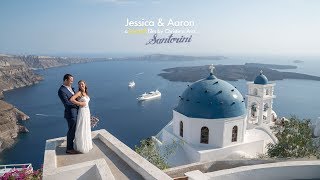 Santorini wedding elopement ⭐ by Lulumeli wedding videography Greece [upl. by Jeritah762]