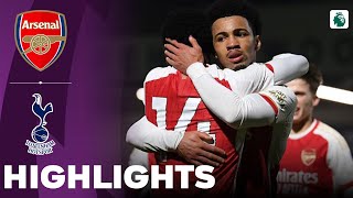 Arsenal vs Tottenham  U21 Premier League 2  Highlights 08032024 [upl. by Hahseram]