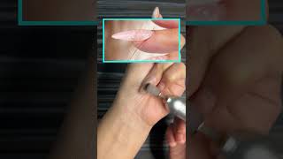 How to remove permanent nail extensions at home ytshorts viralvideo nailextension [upl. by Ahcsat]