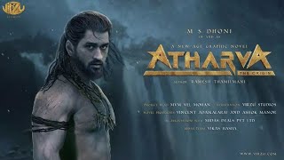 Atharva The origin  ms dhoni  New Age graphic novel  new movie  cricket [upl. by Mellie]