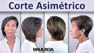 Corte Asimétrico para Mujer RAUL ROA ESTILISTA [upl. by Jenness831]