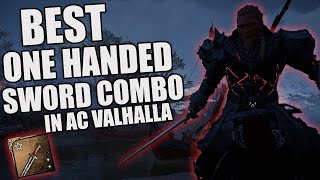 Ranking One Handed Sword Combos in Assassins Creed Valhalla [upl. by Ahsirat]