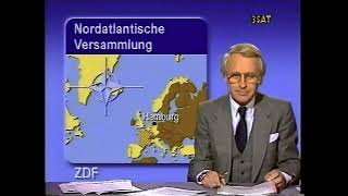 3satZDF quotHeutequot Nachrichten mit Otto Diepholz 13111988 [upl. by Revart796]