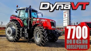 Massey Ferguson 7724 DynaVT High Horsepower Tractors [upl. by Horner]