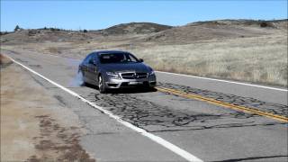 2012 MercedesBenz CLS 63 AMG The Burnout [upl. by Iphigenia]