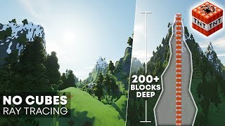 Pushing To The Limits Minecraft Ray Tracing  No Cubes  TNT  StratumPulchra Textures [upl. by Lig]