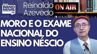 Reinaldo Moro com sua alastrante ignorância decide atacar o Enem [upl. by Adoree]