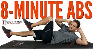 8Minute Ab Workout  Best Exercises To Tighten Your Stomach And Tone Your Six Pack [upl. by Elaweda841]