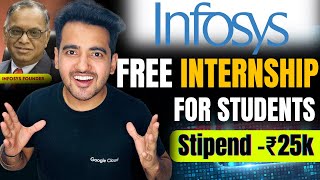 Infosys Spring Internship ➤ Free Internships for College Students  Infosys Instep Internship [upl. by Ardnuhsal]