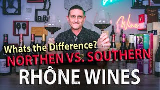 Châteauneuf Vs CôteRôtie  Guide to Northern vs Southern Rhône Wines [upl. by Idnis]