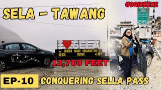 North East ka pehla attraction  EP 10 Tawang via Sela Pass  Travidiction [upl. by Placeeda]