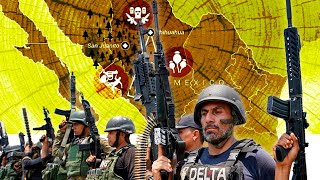 🇲🇽 ¿Cuánto TERRITORIO Controlan los CÁRTELES MEXICANOS ❌ [upl. by Ker868]