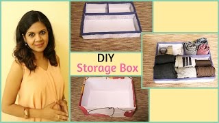 DIY Storage Box  Step By Step Tutorial [upl. by Barlow372]