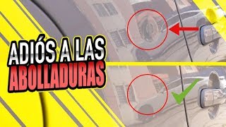 COMO SACAR ABOLLADURAS DEL AUTO EN MINUTOS [upl. by Ahsats]