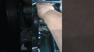 Hyundai Getz 2004  Cara membuka Pompa Power Steering How to uninstall power steering pump [upl. by Kecaj]