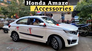 2023 Honda Amaze Accessories Tushargurujiibhopal honda 6268777684 [upl. by Hastings]