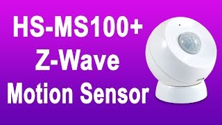 HomeSeer ZWave Plus Motion Sensor [upl. by Hgielek]