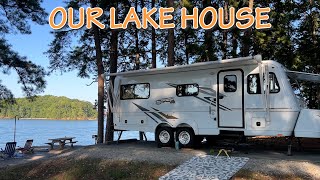 Our Lake House on a Beautiful Campsite [upl. by Teryn]